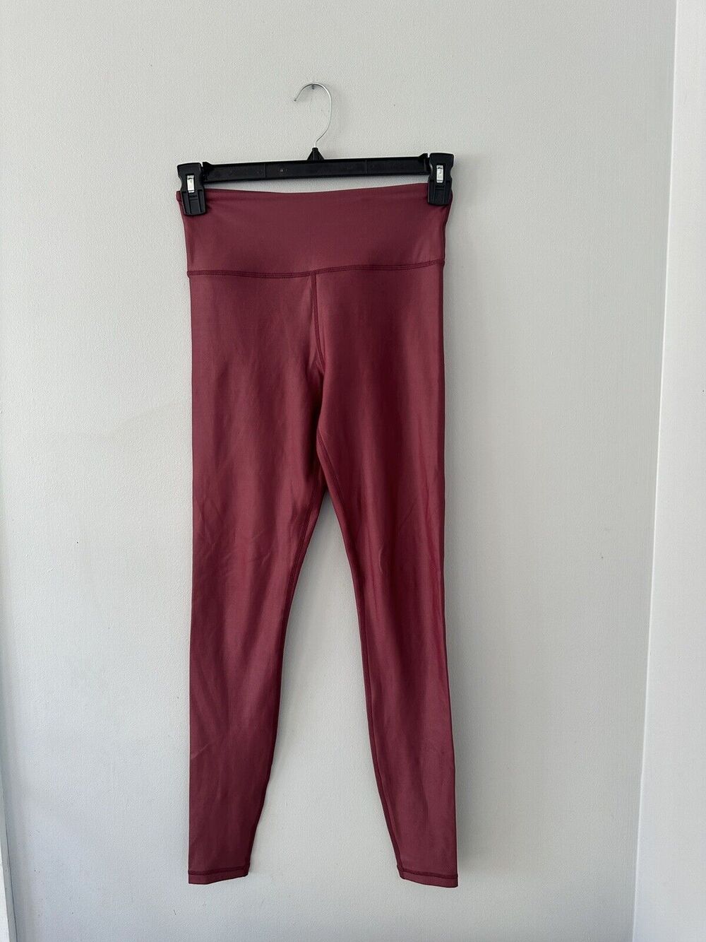 ZYIA ACTIVE leggings maroon burgundy Light n Tight Hi-Rise 6-8